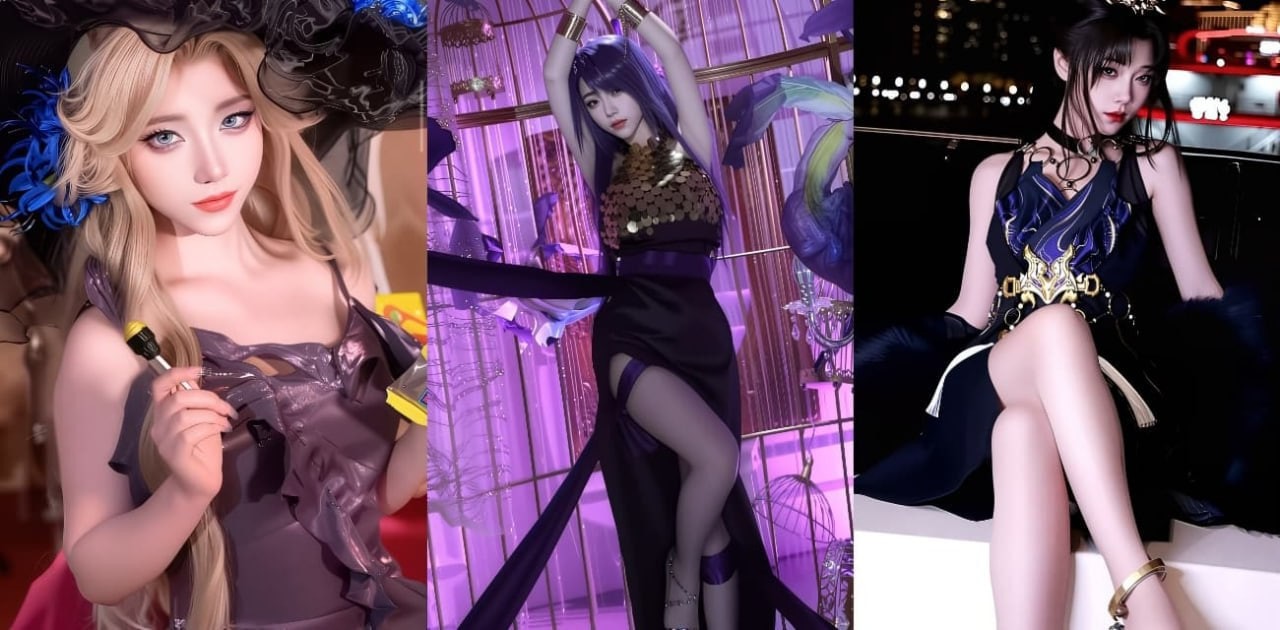 抖音500万超级网红极品Cos女神 【 白姨 】被爆性爱视频！身着情趣内衣被爆肏大肥臀！ - 私房ACG - sifacg.com