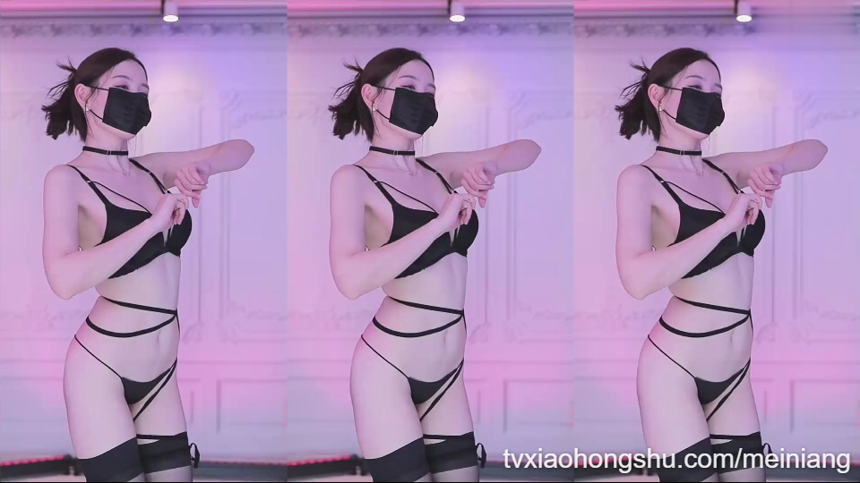 韩国BJ muse62 性感黑丝内衣热舞 蒙面魅惑 - 私房ACG - sifacg.com