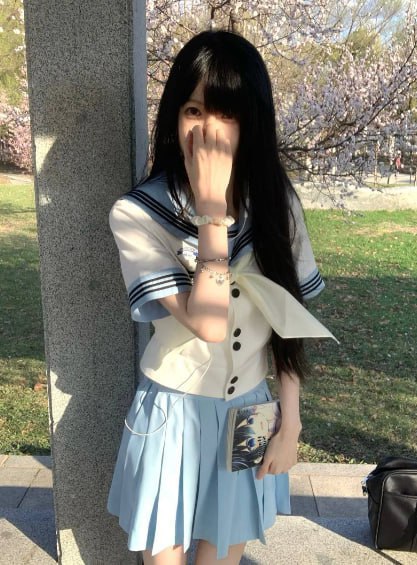 JK制服超甜学生妹趁父母不在家把黄毛小男友领回家 - 私房ACG - sifacg.com