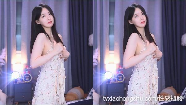 韩国 BJ_bks1004 碎花吊带裙可爱诱惑 - 私房ACG - sifacg.com