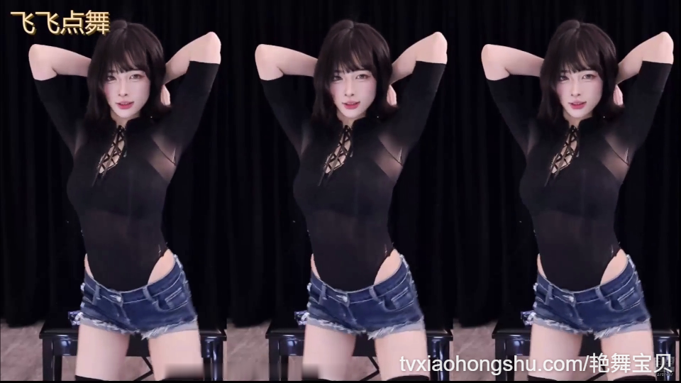 主播芽老师 透视黑纱镂空紧身上衣 飞飞点舞性感热舞 - 私房ACG - sifacg.com