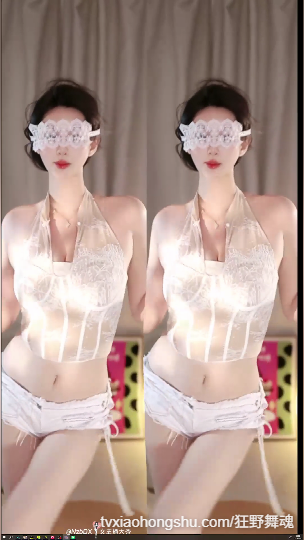 主播_小百万，蕾丝眼罩透视上衣性感诱惑秀 - 私房ACG - sifacg.com