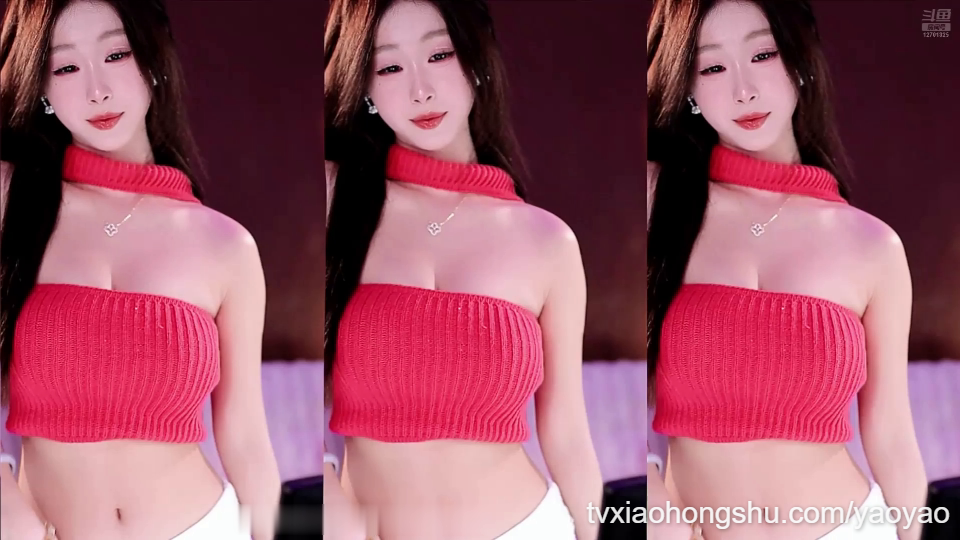鹿昭儿红色紧身上衣热舞｜甜美身材太犯规了～ - 私房ACG - sifacg.com
