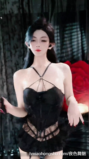 主播尤物_尤洛子 黑色透视装妖娆热舞诱惑 - 私房ACG - sifacg.com