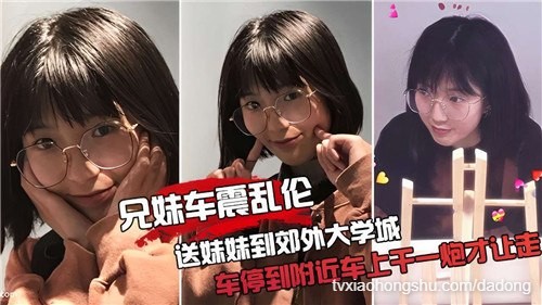 兄妹车震乱伦，送妹妹到郊外大学城，车停到附近车上干一炮才让走 - 私房ACG - sifangacg.com