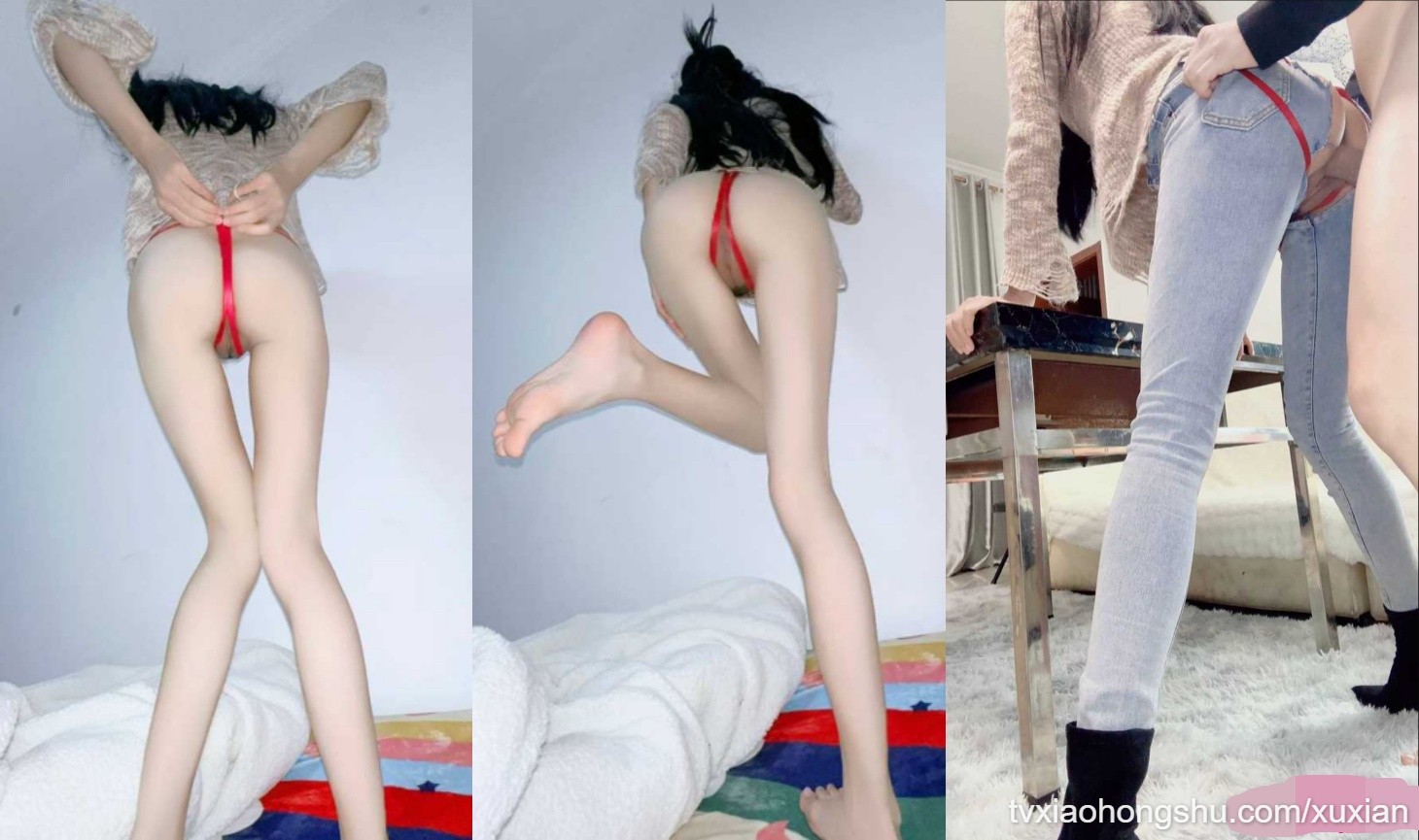 小姨子穿开档牛仔裤勾引姐夫 - 私房ACG - sifangacg.com